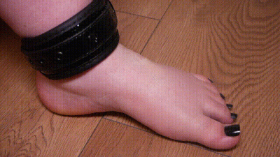 Buy And Adore Left Foot In Black Foot Cuffs (No Talking)