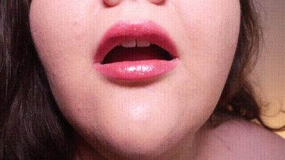 Mysterious Atmosphere: Beautiful Mouth On Video (No Talking)