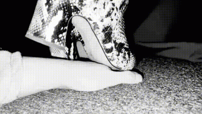 Unaware Hand Trample By Snake Boots