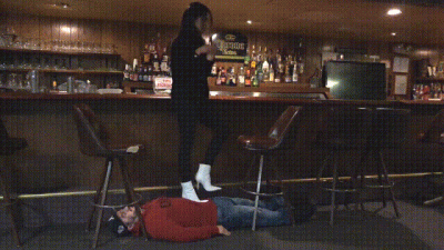 Mistress Chanel At Bar Ballbusters