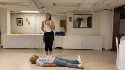 Miss Jazmine's Workout At Gym Fitdom