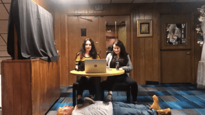 Trapped Under The Table