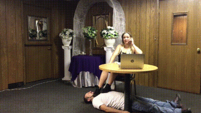 Svetlanna's Human Footrest