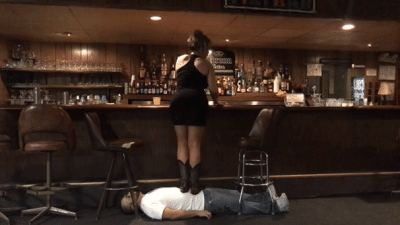 Eva Notty's Fun Night At Bar Ballbusters