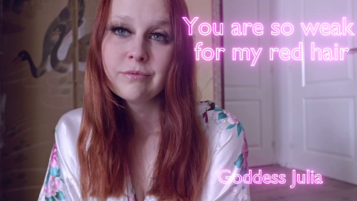 You Are So Weak For My Red Hair