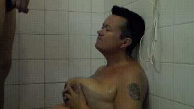 John Is Pissing On Jen In The Shower
