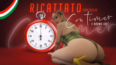 Ricattato Con Timer E Aroma JOI Ita
