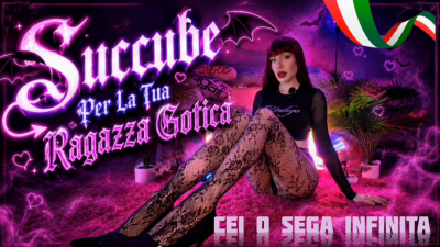 Succube Per La Tua Ragazza Gotica | CEI O Sega Infinita Ita