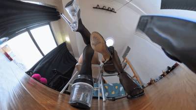 Female Giant Dwarf Humiliation Stocking Training 360Vr