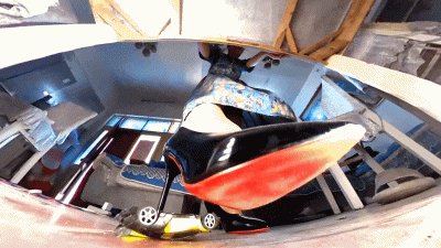 Gaoyu High Heels Crush Car 360Vr