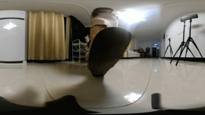 Asian Goddess Slippers Humiliate VR