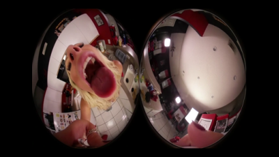**VR 360** Giantess Nikki Brooks Teases, Cooks, & Eats You Whole