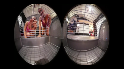 **VR 360** Giantess Beauties Britteni Banks & Megan Jones Make You Their Foot Slave