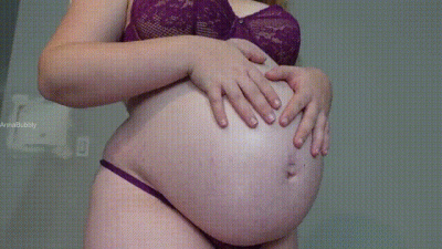 Pregnant Belly JOI