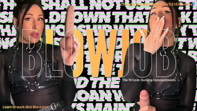 The 10 (Cock-Sucking) Commandments | Blowjob Tutorial