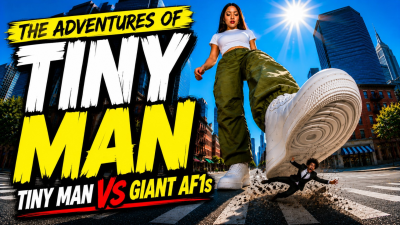 The Adventures Of Tiny Man: Tiny Man vs. Giant Af1S (Digital Fantasy, Giantess)