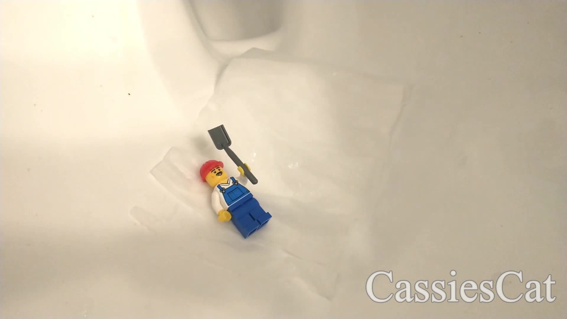 Tiny Sneak Gets Pissed On In The Toilet