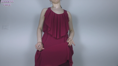 I Destroy My Dress, Stockings And Panties I Tear And Cut Everything