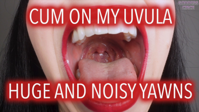 Cum On My Uvula Huge And Noisy Yawns (Video Request)