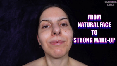 From Natural Face To Strong Make-Up