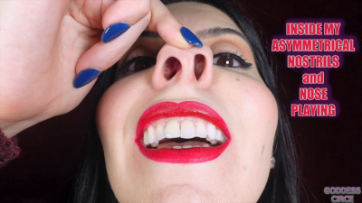 Inside My Asymmetrical Nostrils And Nose Playing