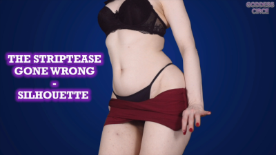 The Striptease Gone Wrong Silhouette -- Lo Spogliarello Finito Male Silhouette