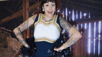 Jude's Cheerleading Initiation