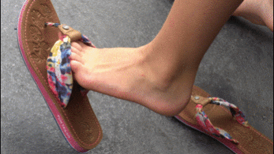 Flip Flops Dangling Queel With A Perfect Face Video Update 13049