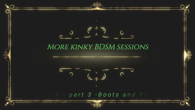 More Kinky Bdsm Sessions With Faith Part 3 Boots And Pantyhose