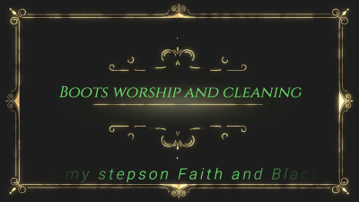 Boots Worship And Cleaning With My Stepson Faith And Blackcat