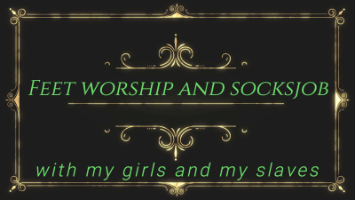 Feet Worship And Socksjob With My Girls And My Slaves