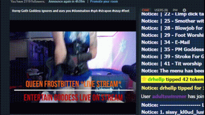 Entertain Goddess Live On Stream