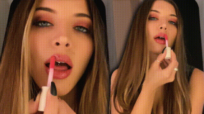 Shiny Lips- Lip Gloss Fetish