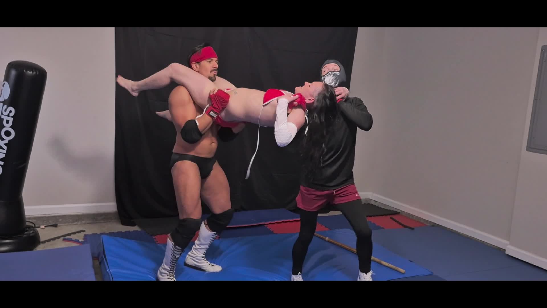 Devon Goes Down Pt 2 Devon Damo vs Sam Stout & Matt Burns