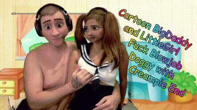 Cartoon Bigdaddy And Littlegirl Fuck Blowjob Doggy With Creampie End