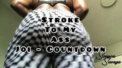 Stroke To My Ass In Leggings JOI-CEI Cum Countdown