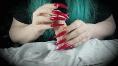 Goddess Aggressive Hot Long Nail Hj JOI