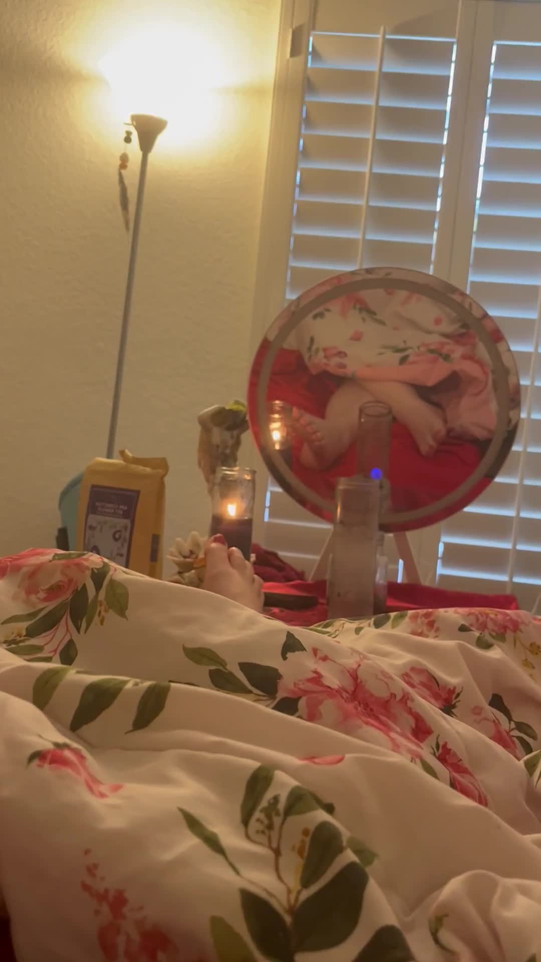 Beautiful Findom Feet Witchcraft Fantasy Candlelight