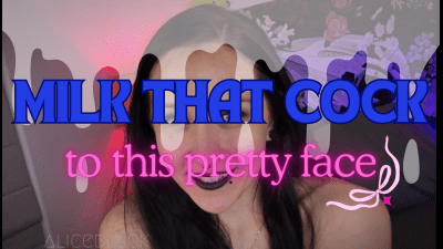 Milk That Cock To This Pretty Face