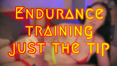 Endurance Training Just The Tip