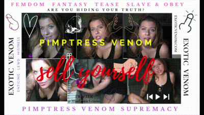 Pimptress Venom Sell Yourself Fantasy