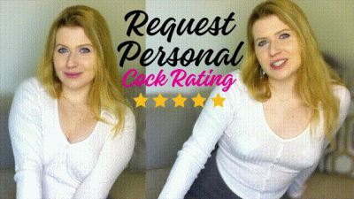 Request Personal Cock Rating