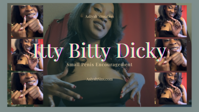 Itty Bitty Dicky (Small Penis Encouragement) (SPH And JOI)