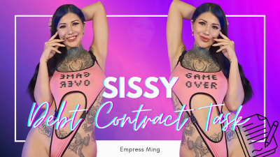 Sissy Debt Contract Task #1