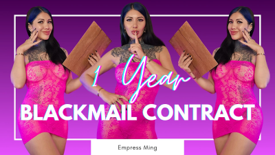 1 Year Blackmail Contract