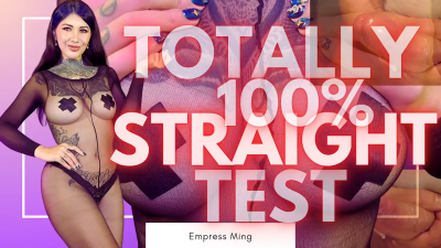 Totally 100% Definitely Not Gay, Straight Test