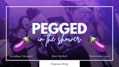 Pegged In The Shower