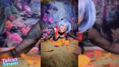 Rei Playful Footjob And Blowjob