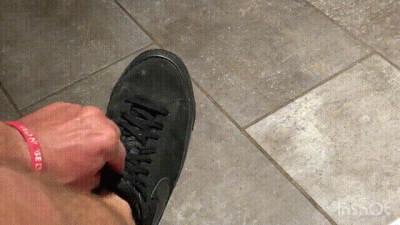 One Sweaty Foot