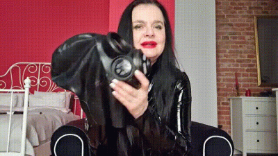 Favorite Tools For The Breath Play Part 3 Black Gasmask